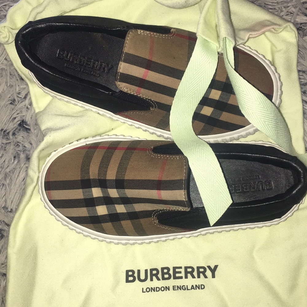 Burberry vans thick sole - Picture 2 of 2